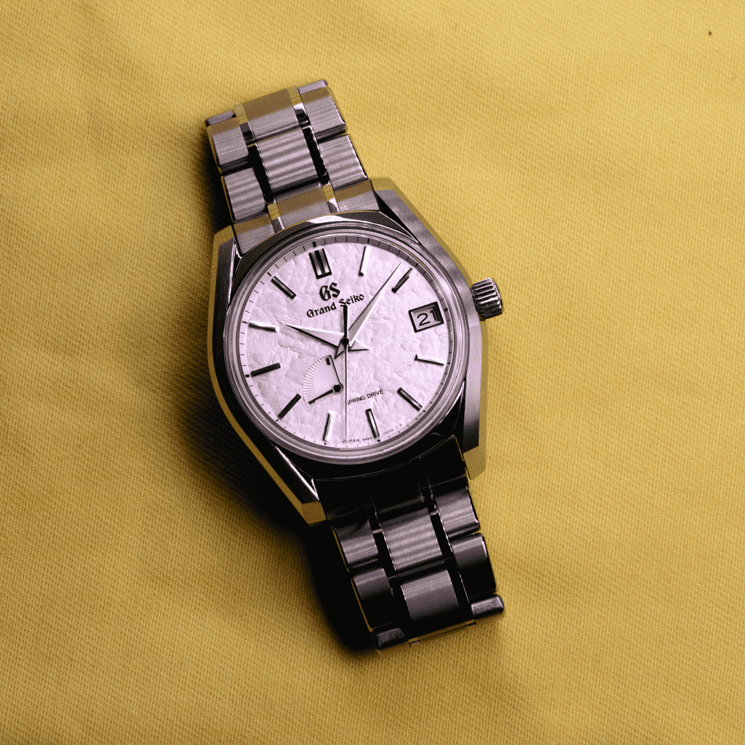 Jeremy Kirkland’s Grand Seiko SBGA413 Shunbun photographed on the wrist
